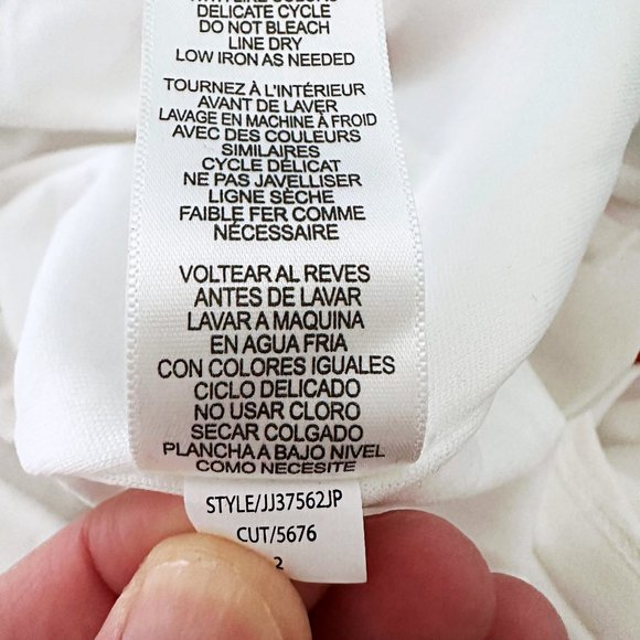 Julia Jordan Color Stripe Hi Lo Sleeveless V Neck Belted Maxi Dress SZ 14 - Picture 6 of 7